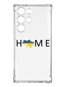 Чохол з потовщеними кутами на Samsung Galaxy S23 Ultra :: Дім Україна (принт 72)