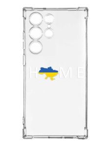 Чохол з потовщеними кутами на Samsung Galaxy S23 Ultra :: Дім Україна (принт 73)