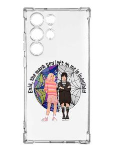 Чохол з потовщеними кутами на Samsung Galaxy S23 Ultra :: Дівчата з Венздей (принт 211)