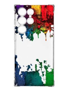 Чохол з потовщеними кутами на Samsung Galaxy S23 Ultra :: Фарби (принт 249)