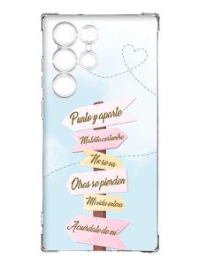 Чохол з потовщеними кутами на Samsung Galaxy S23 Ultra :: Вказівники (принт 322)