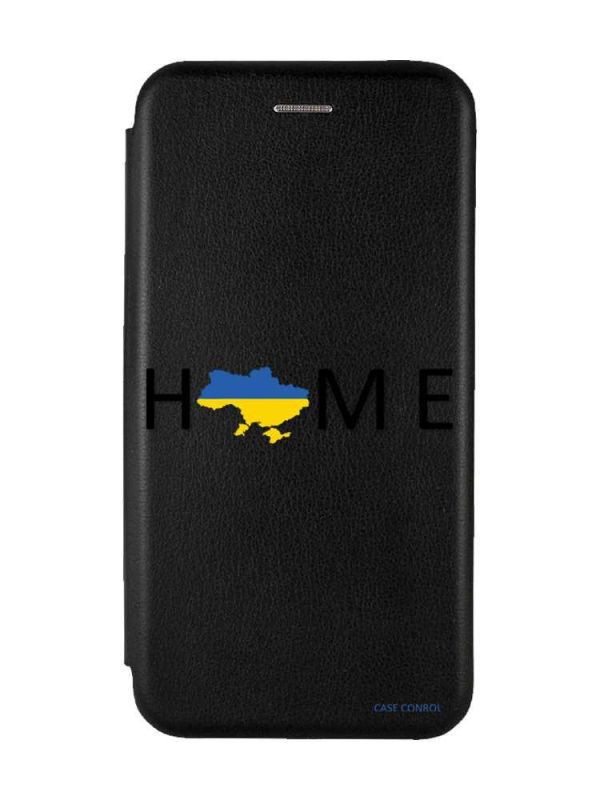Чохол-книжка з малюнком для Samsung Galaxy M33 5G Чорний :: Дім Україна (принт 72)