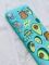 Матовий бірюзовий чохол на Samsung Galaxy A04E / A042 :: Милі авокадо каваї (принт 305)