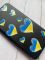 Чохол-книжка з малюнком для Samsung Galaxy A12 Чорний :: Сердечка. Україна (принт 258)