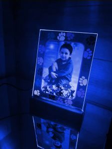 Фотонічник у рамці Команда Щенячий патруль з регульованою підсвіткою (принт 001)