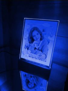 Фотонічник у рамці Єдинороги з регульованою підсвіткою (принт 006)