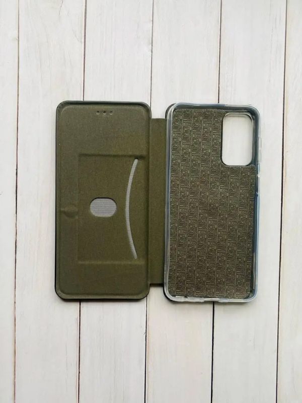 Чохол-книга з малюнком для Samsung Galaxy M13 4G Чорний :: Котик і сакура (принт 283)
