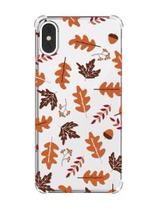 Чохол з потовщеними кутами на iPhone X/Xs :: Осінь (принт 107)