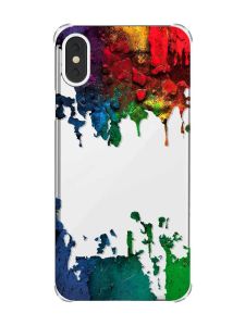 Чохол з потовщеними кутами на iPhone X/Xs :: Фарби (принт 249)