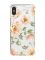 Чохол з потовщеними кутами на iPhone X/Xs :: Квіти пастельні (принт 277)