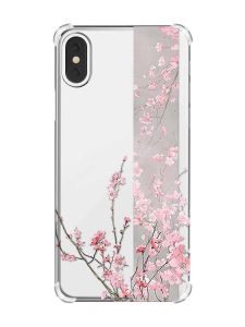 Чохол з потовщеними кутами на iPhone X/Xs :: Сакура у цвіті (принт 286)