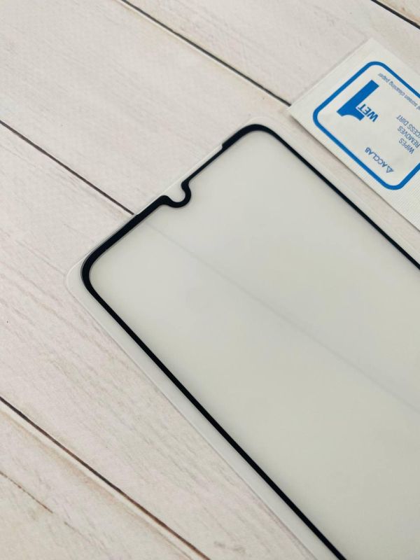 Захисне скло 3D для Samsung A05s/A057 Чорна рамка