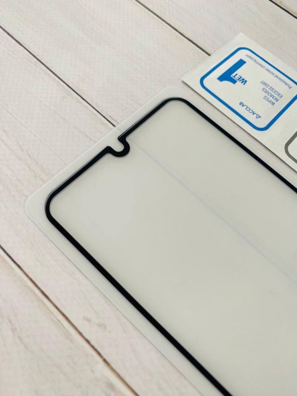 Захисне скло 3D для Samsung A15/A155 Чорна рамка