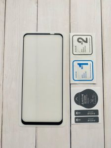 Захисне скло 3D для Motorola Moto G32 Чорна рамка