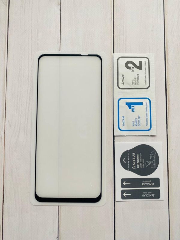Захисне скло 3D для Motorola Moto G32 Чорна рамка