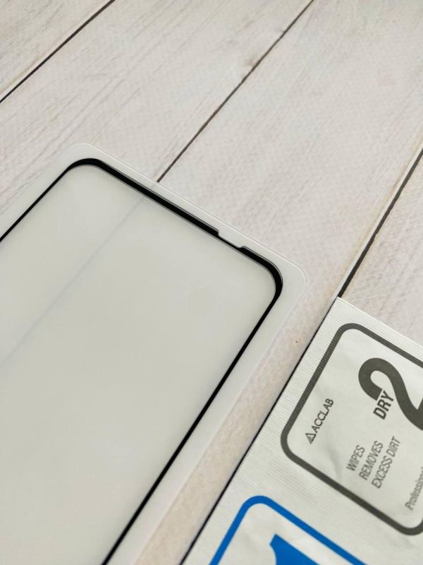 Захисне скло 3D для Motorola Moto G32 Чорна рамка