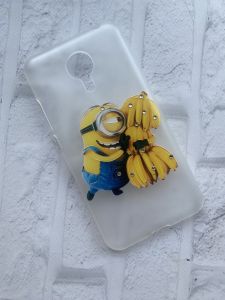 Силіконовий чохол із малюнком і стразами для Meizu MX 5 Міньйон одне око