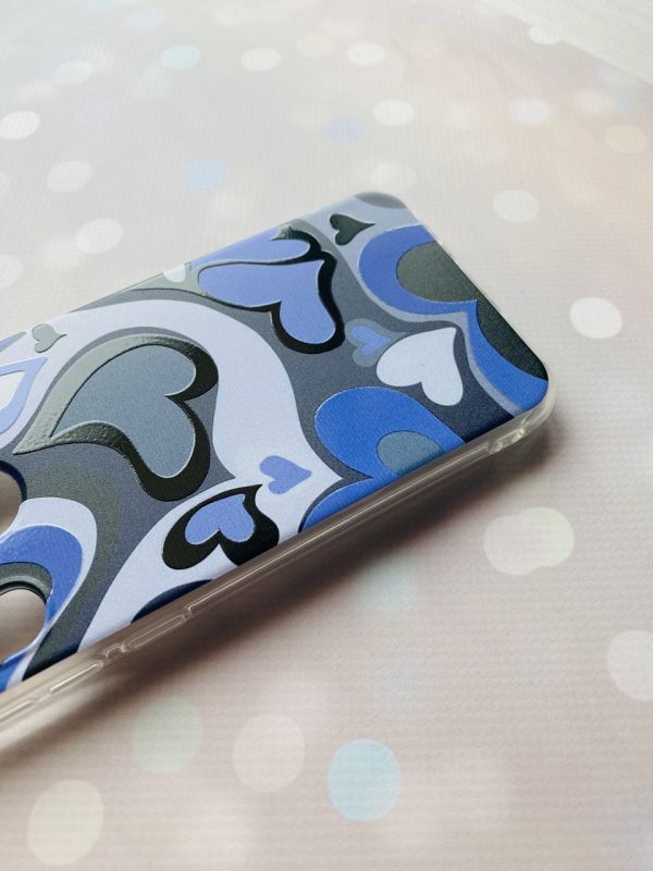 Чохол на Xiaomi Redmi Note 8T :: рельєфний принт Сердечка