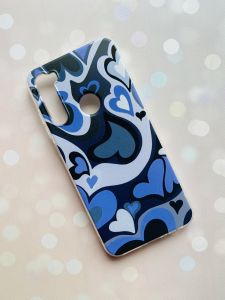 Чохол на Xiaomi Redmi Note 8T :: рельєфний принт Сердечка