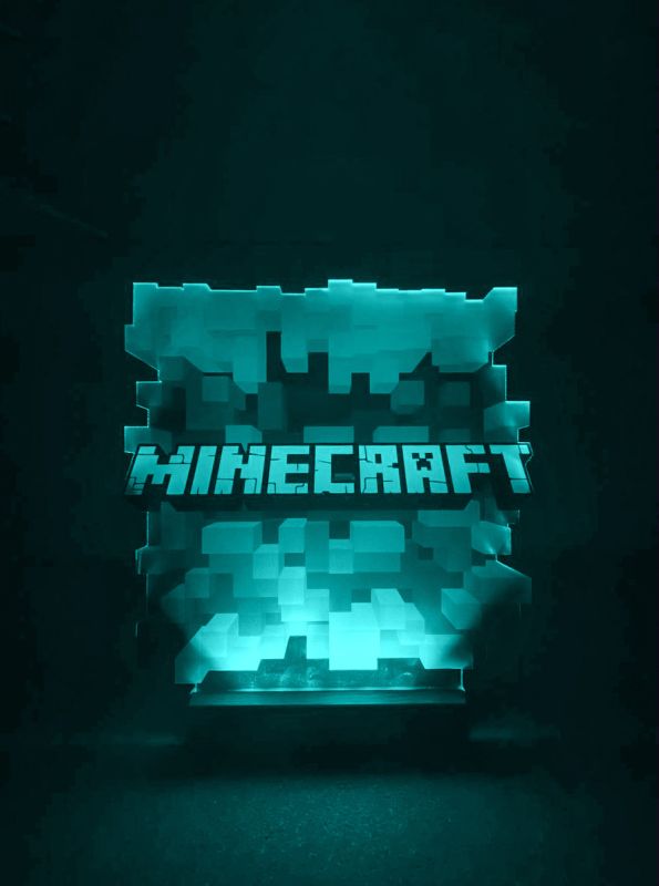 Дитячий нічник Куб Майнкрафт Minecraft