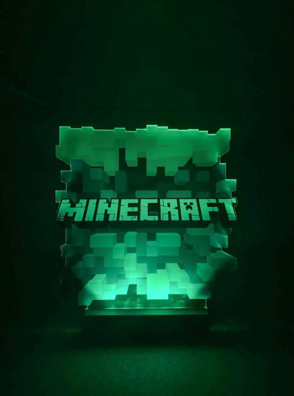 Дитячий нічник Куб Майнкрафт Minecraft