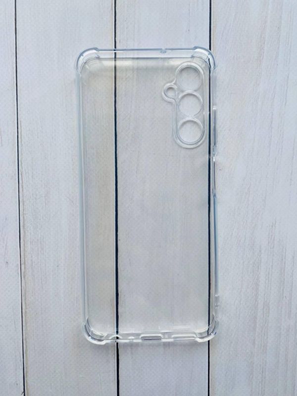 Прозорий силіконовий чохол з потовщеними кутами Samsung Galaxy A05s / A057