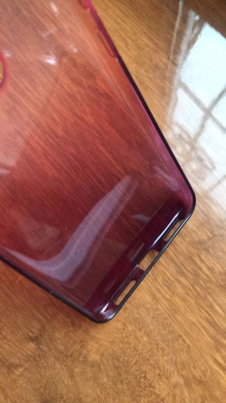 Силиконовый чехол для Xiaomi Poco F1 Омбре. Рожево-фіолетовий