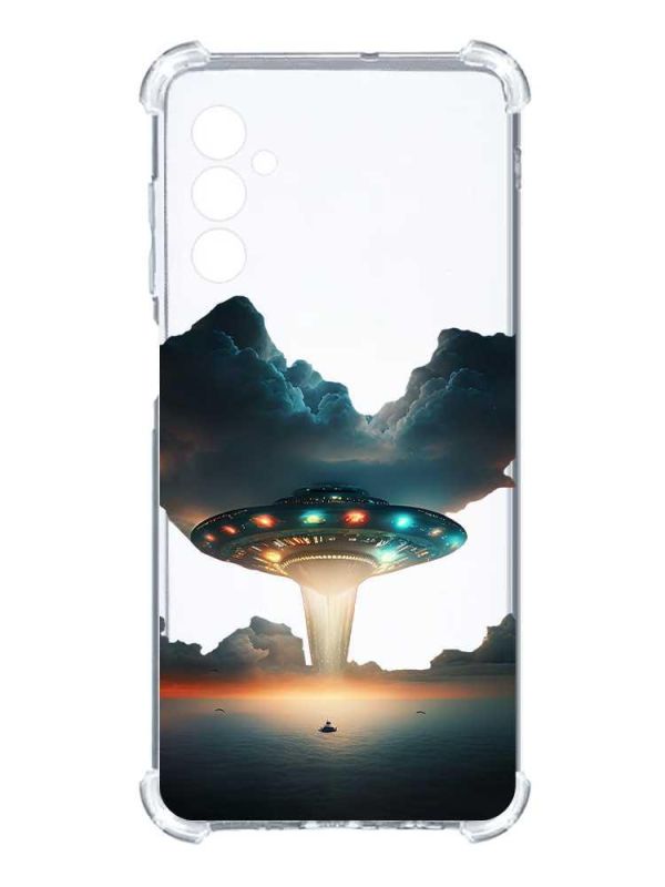 Чохол з потовщеними кутами на Samsung Galaxy A14 5G :: Тарілка UFO (принт 241)