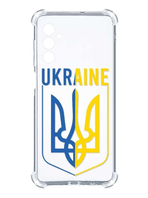 Чохол з потовщеними кутами на Samsung Galaxy A14 5G :: Тризуб (принт 254)
