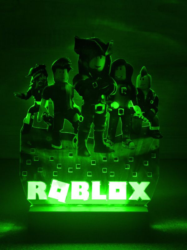 Переносний дитячий нічник Роблокс Roblox з USB роз'ємом (дизайн 17)
