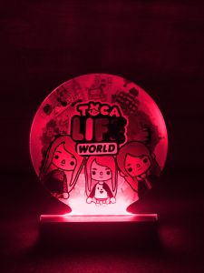 Нічник-іграшка "Тока Бока Toca Boca" з дистанційним пультом керування (дизайн 28)