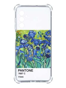 Чохол з потовщеними кутами на Samsung Galaxy A14 5G :: Іриси (принт 75)