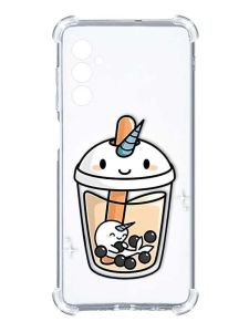 Чохол з потовщеними кутами на Samsung Galaxy A14 5G :: Коктейль Єдиноріг (принт 96)