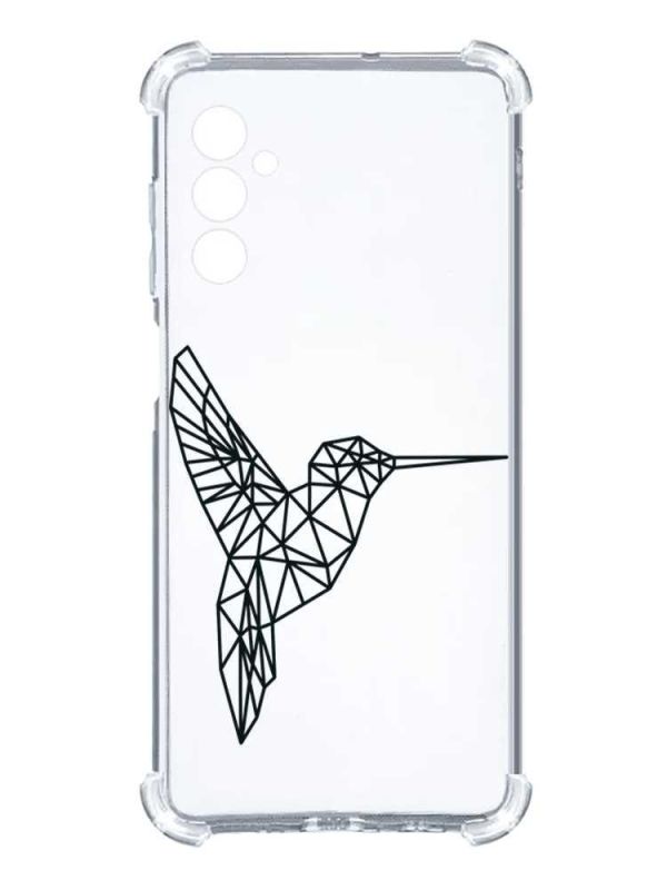 Чохол з потовщеними кутами на Samsung Galaxy A14 5G :: Колібрі (принт 122)