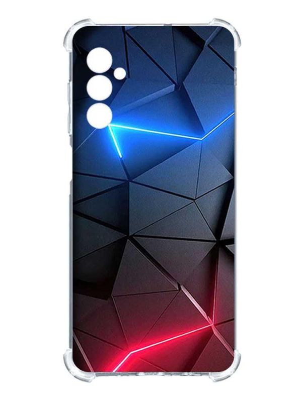 Чохол з потовщеними кутами на Samsung Galaxy A14 5G :: Рельєфний фон (принт 36)