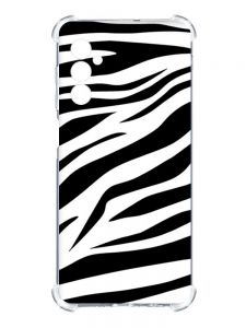 Чохол з потовщеними кутами на Samsung Galaxy A14 5G :: Фон Зебра (принт 92)