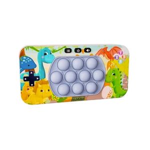 Електронна приставка попіт Інтерактивна гра Pop-it Іграшка Динозаврики