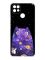 Чохол з потовщеними кутами на Realme C21 :: Фіолетова кішка (принт 361)