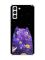 Чохол з потовщеними кутами на Samsung Galaxy S21 (G991) :: Фіолетова кішка (принт 361)