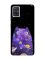 Матовий чохол з рожевими боками на Samsung Galaxy A51 :: Фіолетова кішка (принт 361)