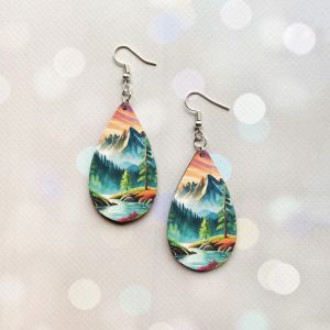 Cережки з дерева. Пейзаж (принт 8.15)