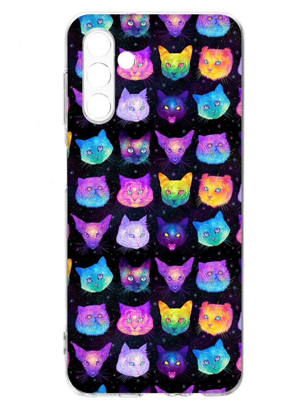 Чохол на Samsung A04s/A13 5G :: Котики Фон (принт 362)