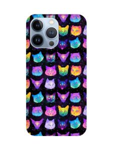 Чохол на iPhone 13 Pro :: Котики Фон (принт 362)