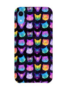 Чохол на iPhone XR :: Котики Фон (принт 362)