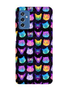 Чохол на Samsung Galaxy M52 :: Котики Фон (принт 362)