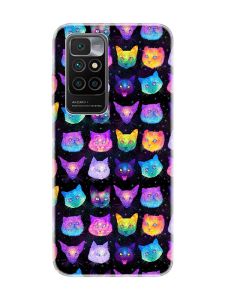Чохол на Xiaomi Redmi 10/10 (2022) :: Котики Фон (принт 362)