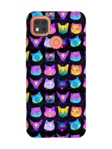 Чохол на Xiaomi Redmi 9C/10A :: Котики Фон (принт 362)