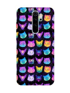 Чохол на Xiaomi Redmi Note 8 Pro :: Котики Фон (принт 362)