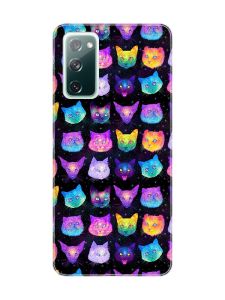 Чохол на Samsung Galaxy S20 FE :: Котики Фон (принт 362)