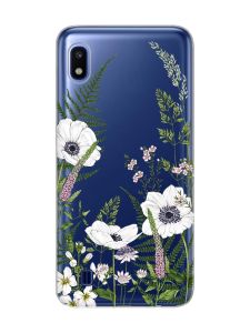 Прозорий чохол на Samsung Galaxy A10 (2019) A105 :: Квіти польові (принт 363)